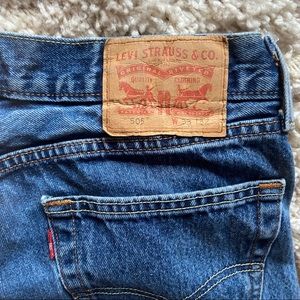 Levi’s 505 Straight Leg Jeans
